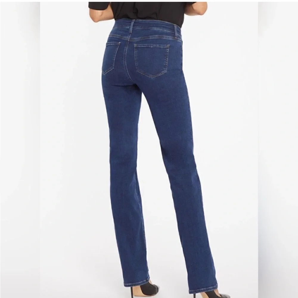 NYDJ Marilyn Blue Denim Slimming Straight Leg Jeans Size 18W NWT - Picture 3 of 14